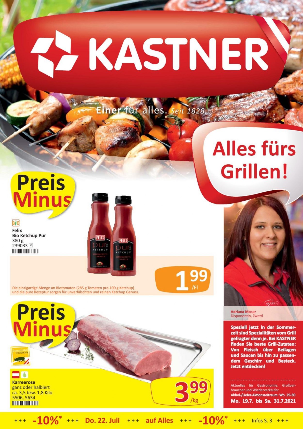 Angebote KASTNER - 19.7.2021 - 31.7.2021. Seite 1