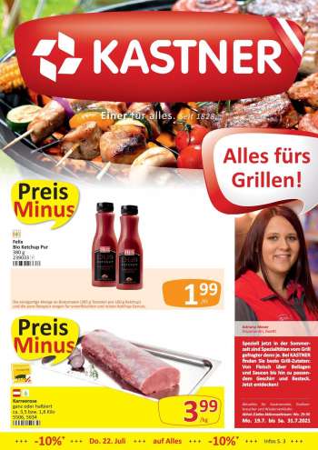 Angebote KASTNER - 19.7.2021 - 31.7.2021.