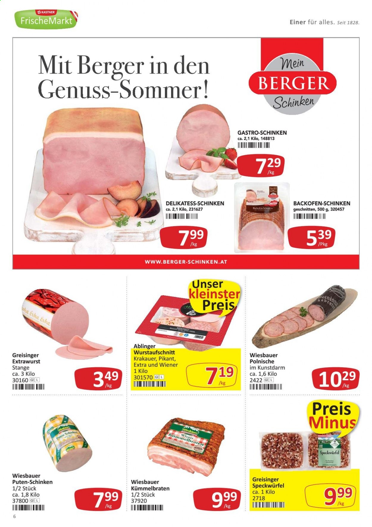 Angebote KASTNER - 19.7.2021 - 31.7.2021. Seite 6