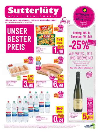 Angebote Sutterlüty - 8.7.2021 - 14.7.2021.