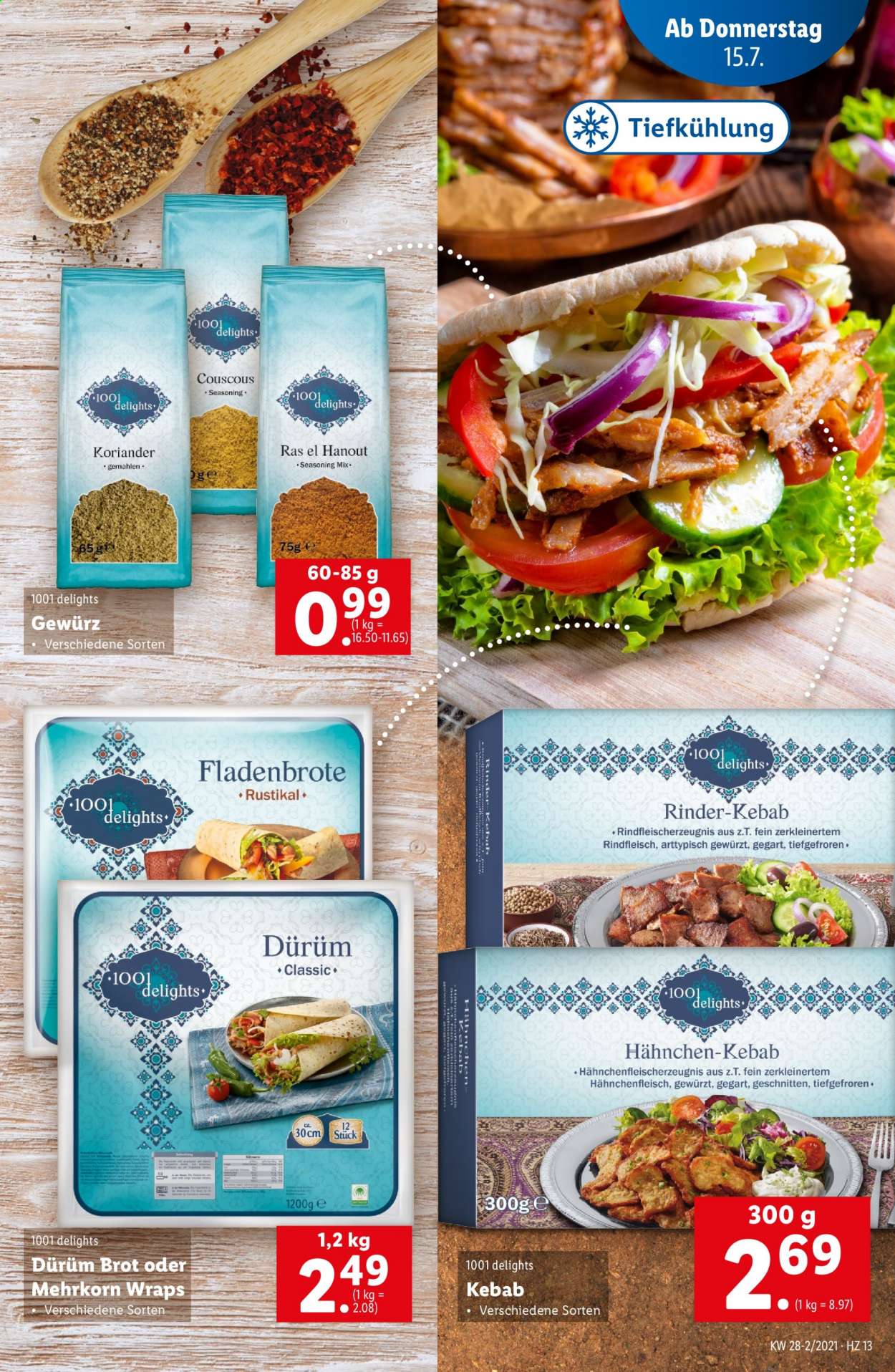 Angebote Lidl - 15.7.2021 - 21.7.2021. Seite 13