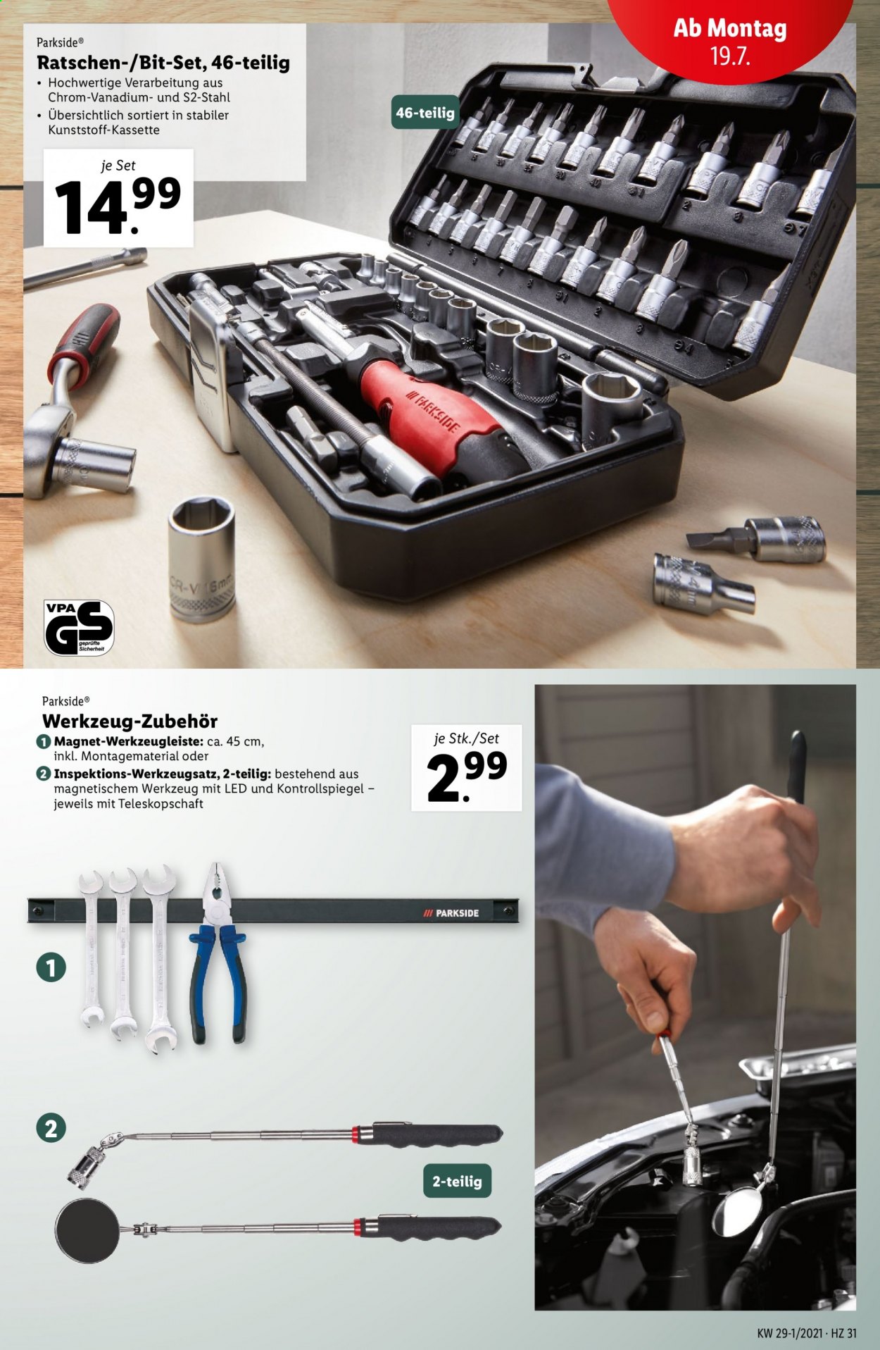 Angebote Lidl - 15.7.2021 - 21.7.2021. Seite 31