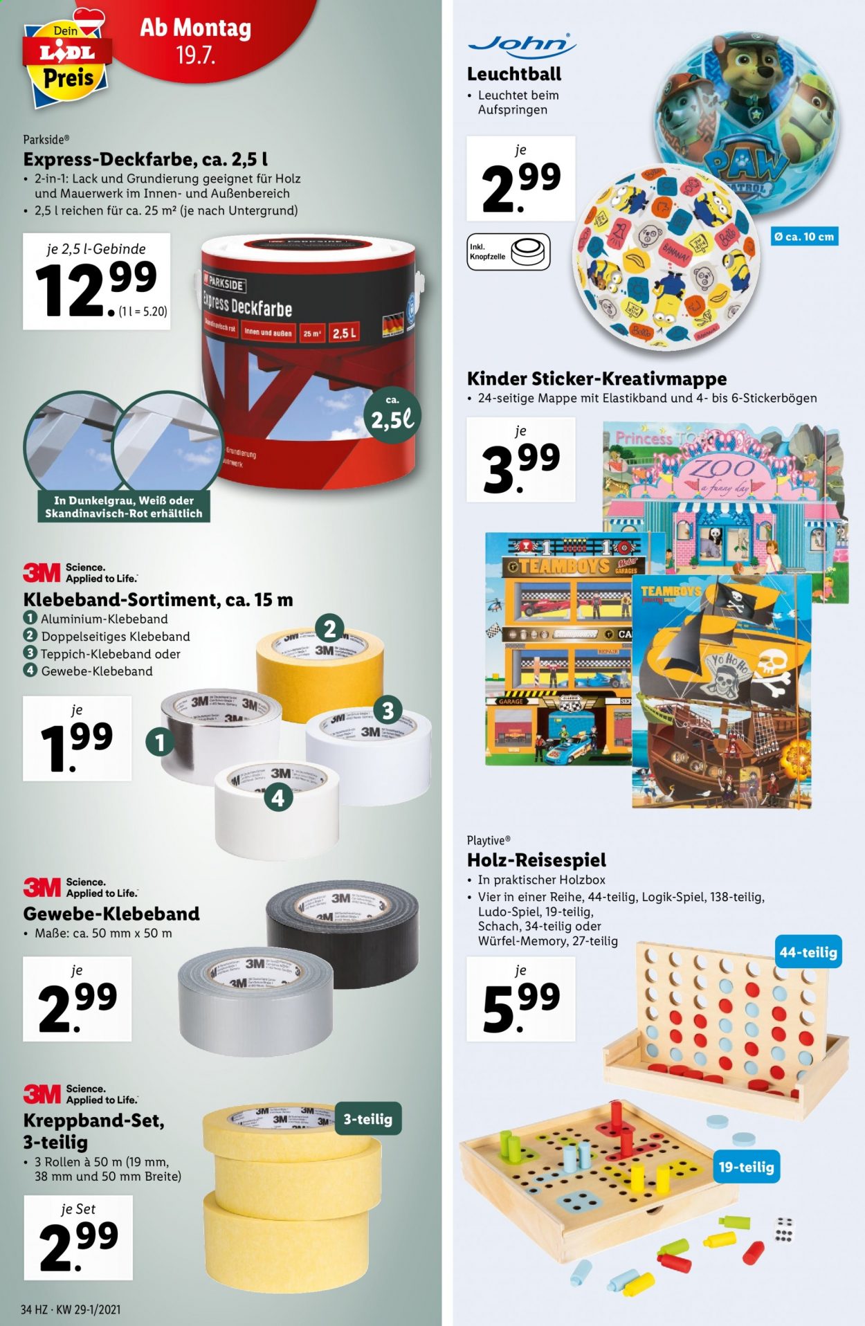 Angebote Lidl - 15.7.2021 - 21.7.2021. Seite 34