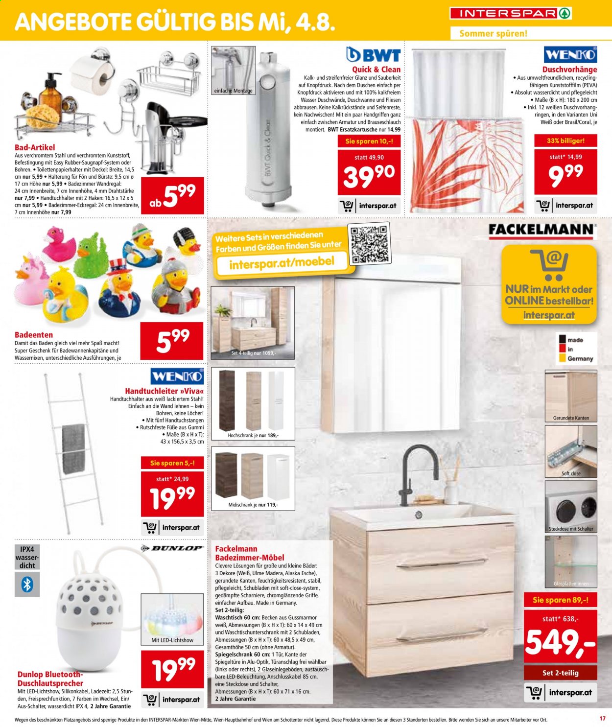 Angebote INTERSPAR - 15.7.2021 - 28.7.2021. Seite 17