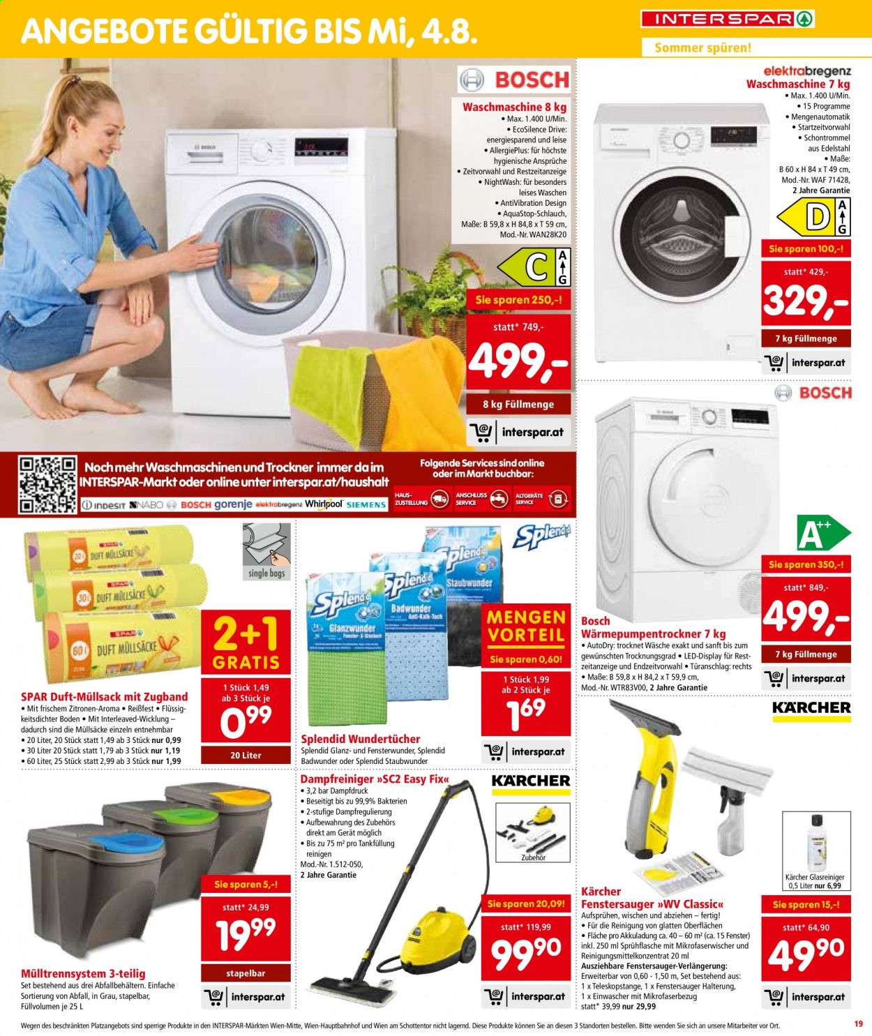 Angebote INTERSPAR - 15.7.2021 - 28.7.2021. Seite 19