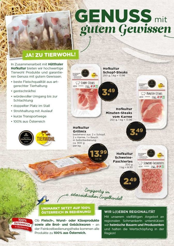 Angebote UNIMARKT - 14.7.2021 - 20.7.2021. Seite 4