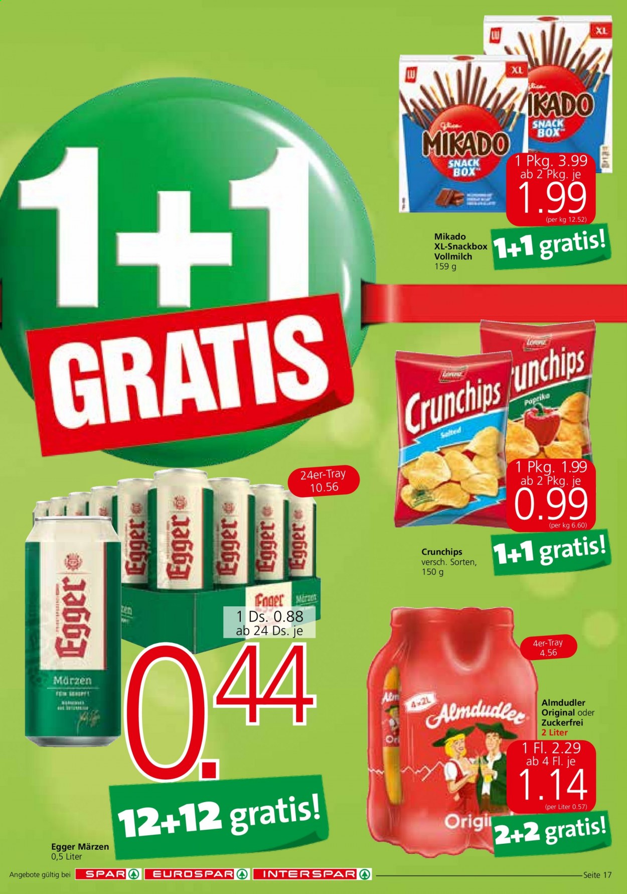 Angebote SPAR - 15.7.2021 - 28.7.2021. Seite 17