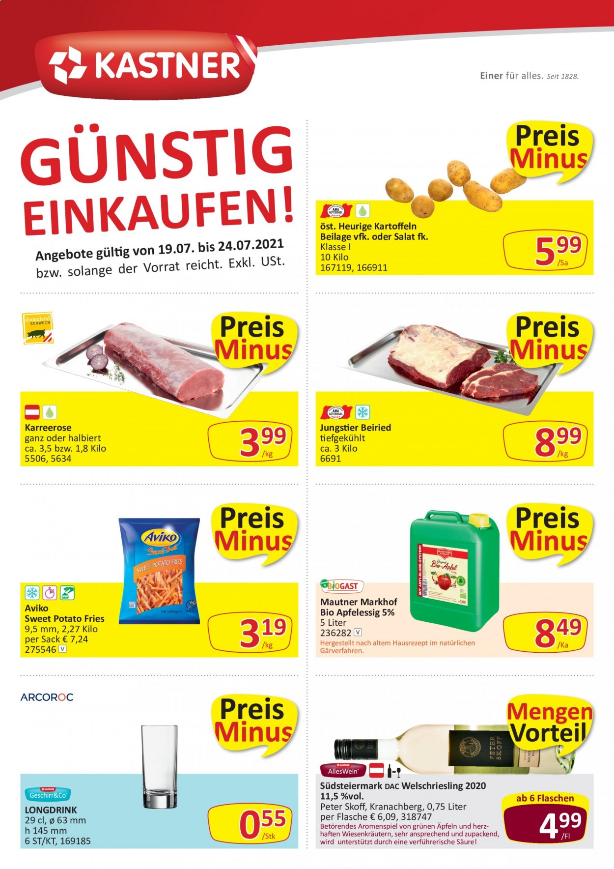 Angebote KASTNER - 19.7.2021 - 24.7.2021. Seite 1