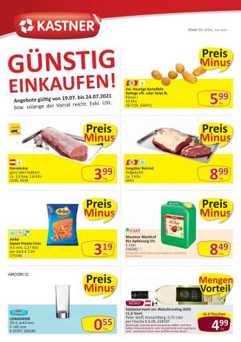 Angebote KASTNER - 19.7.2021 - 24.7.2021.