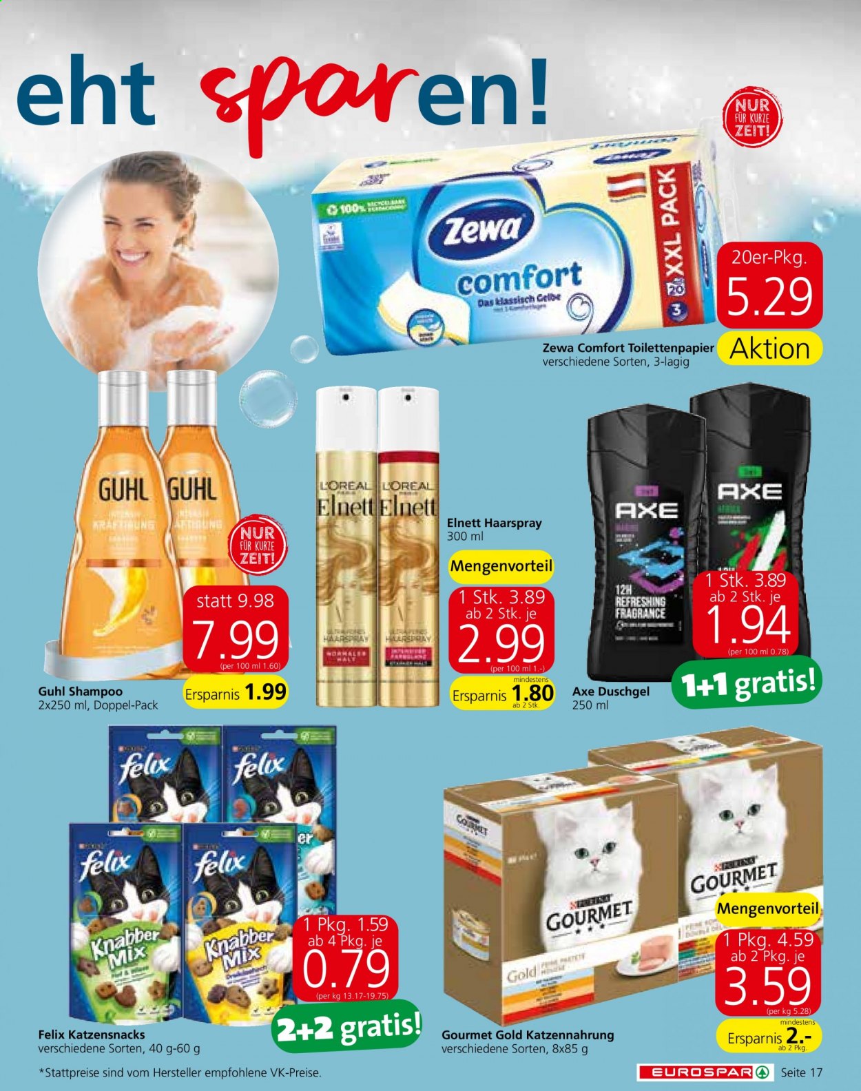 Angebote EUROSPAR - 15.7.2021 - 28.7.2021. Seite 17