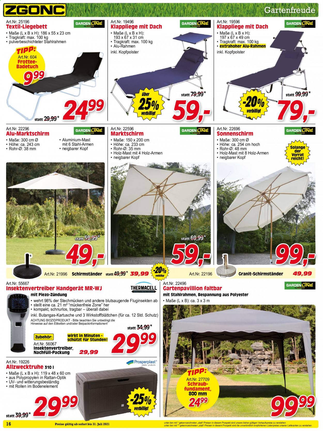 Angebote Zgonc - 15.7.2021 - 31.7.2021. Seite 16
