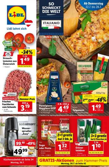 Angebote Lidl - 22.7.2021 - 28.7.2021.