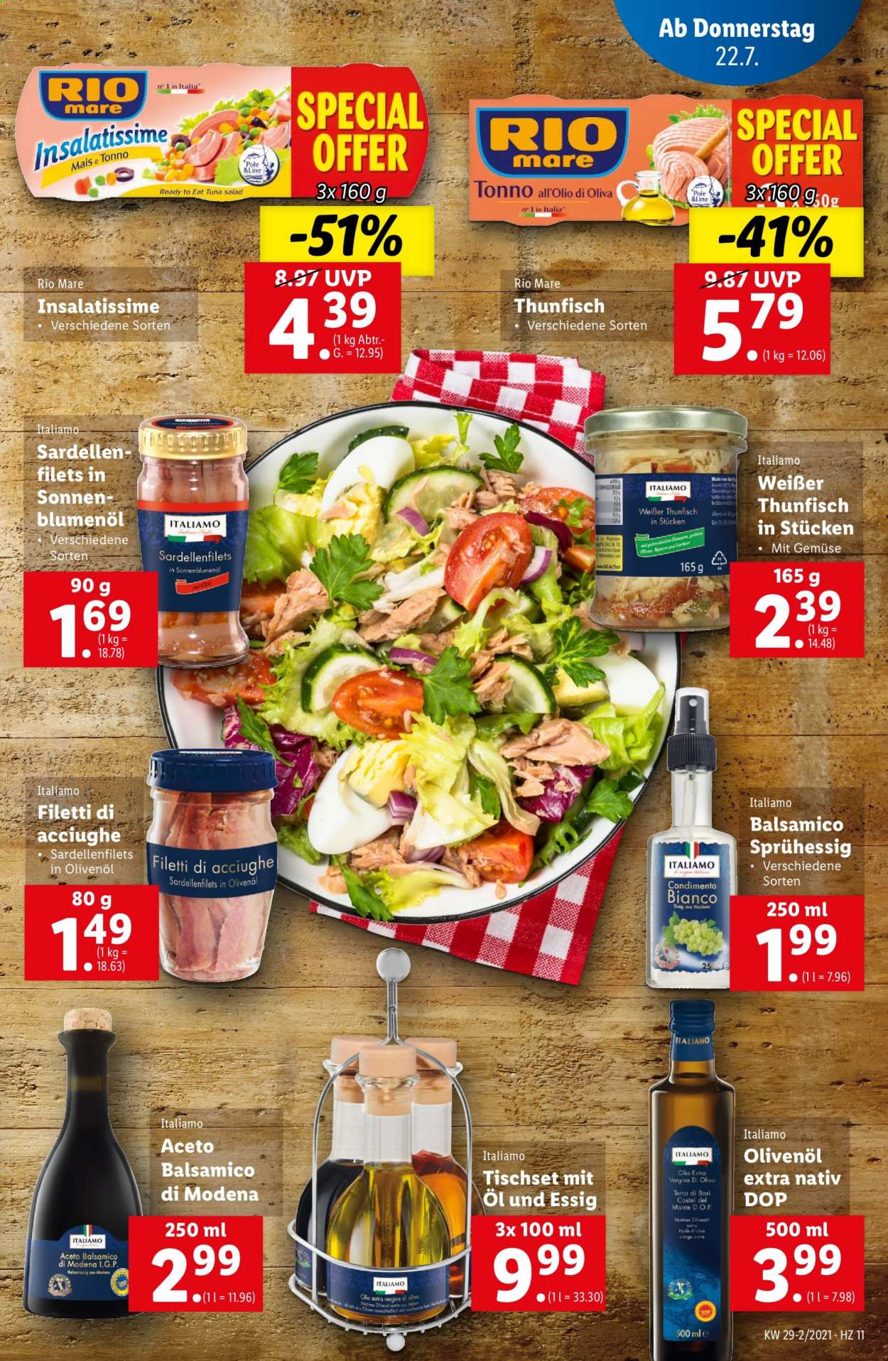 Angebote Lidl - 22.7.2021 - 28.7.2021. Seite 11