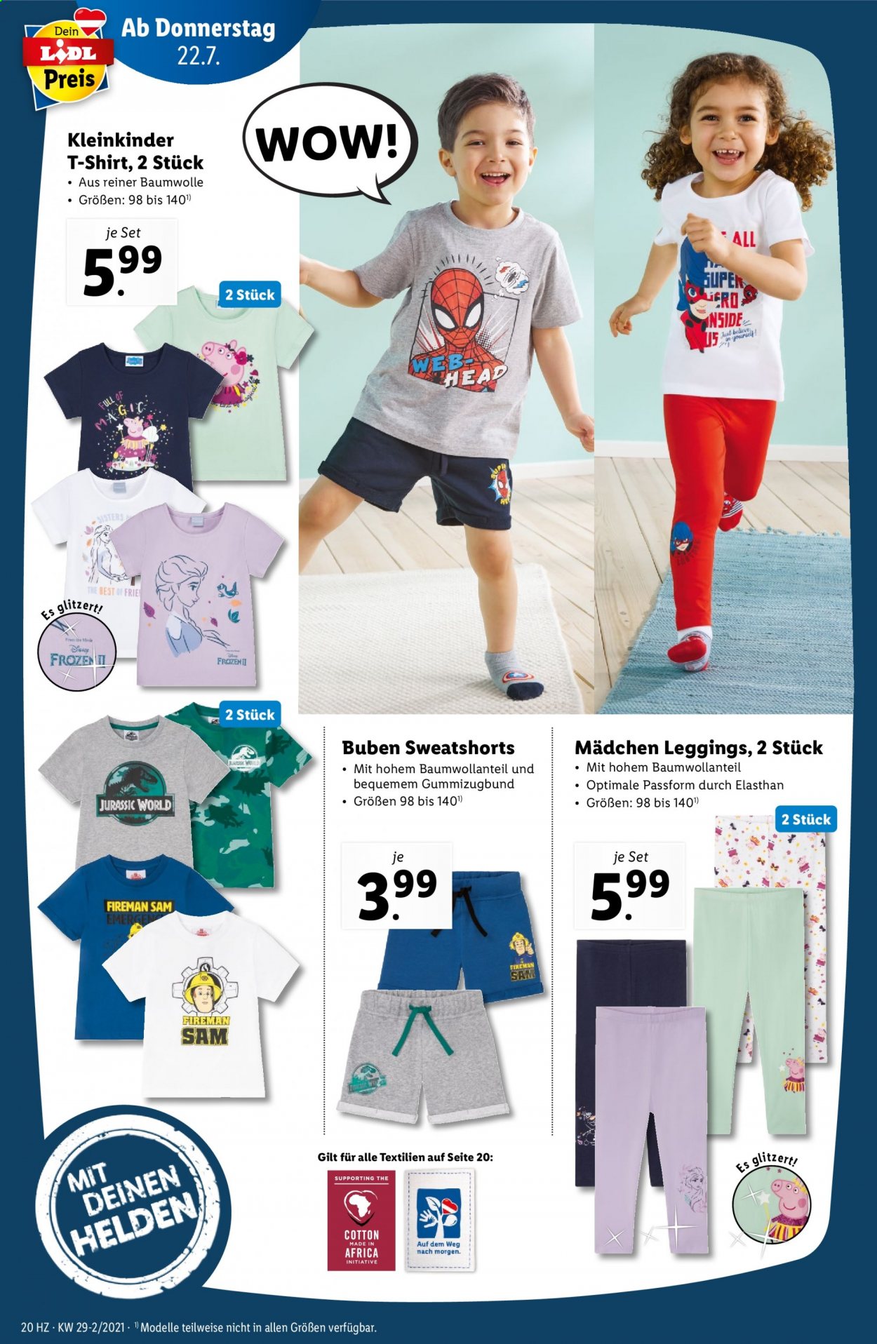 Angebote Lidl - 22.7.2021 - 28.7.2021. Seite 20