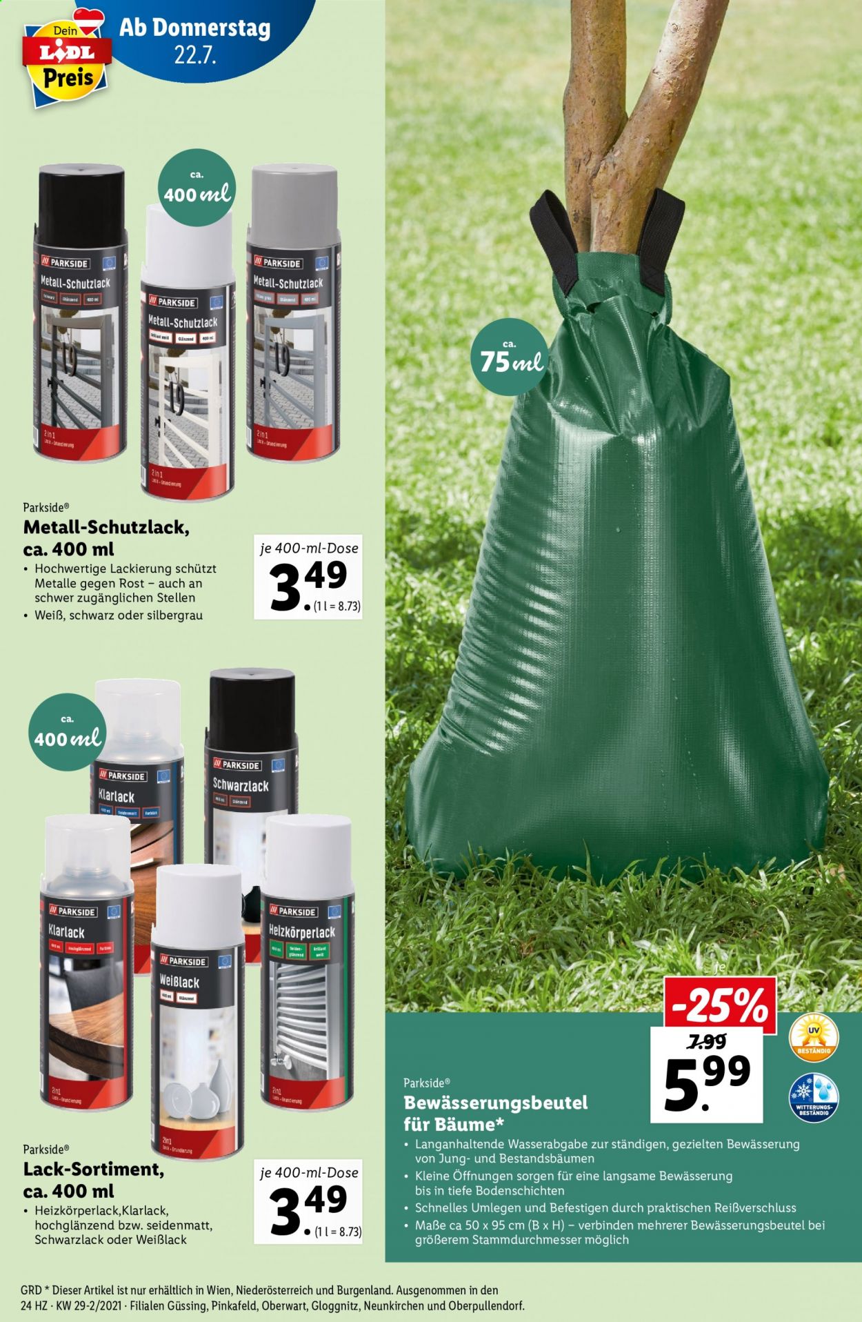 Angebote Lidl - 22.7.2021 - 28.7.2021. Seite 24