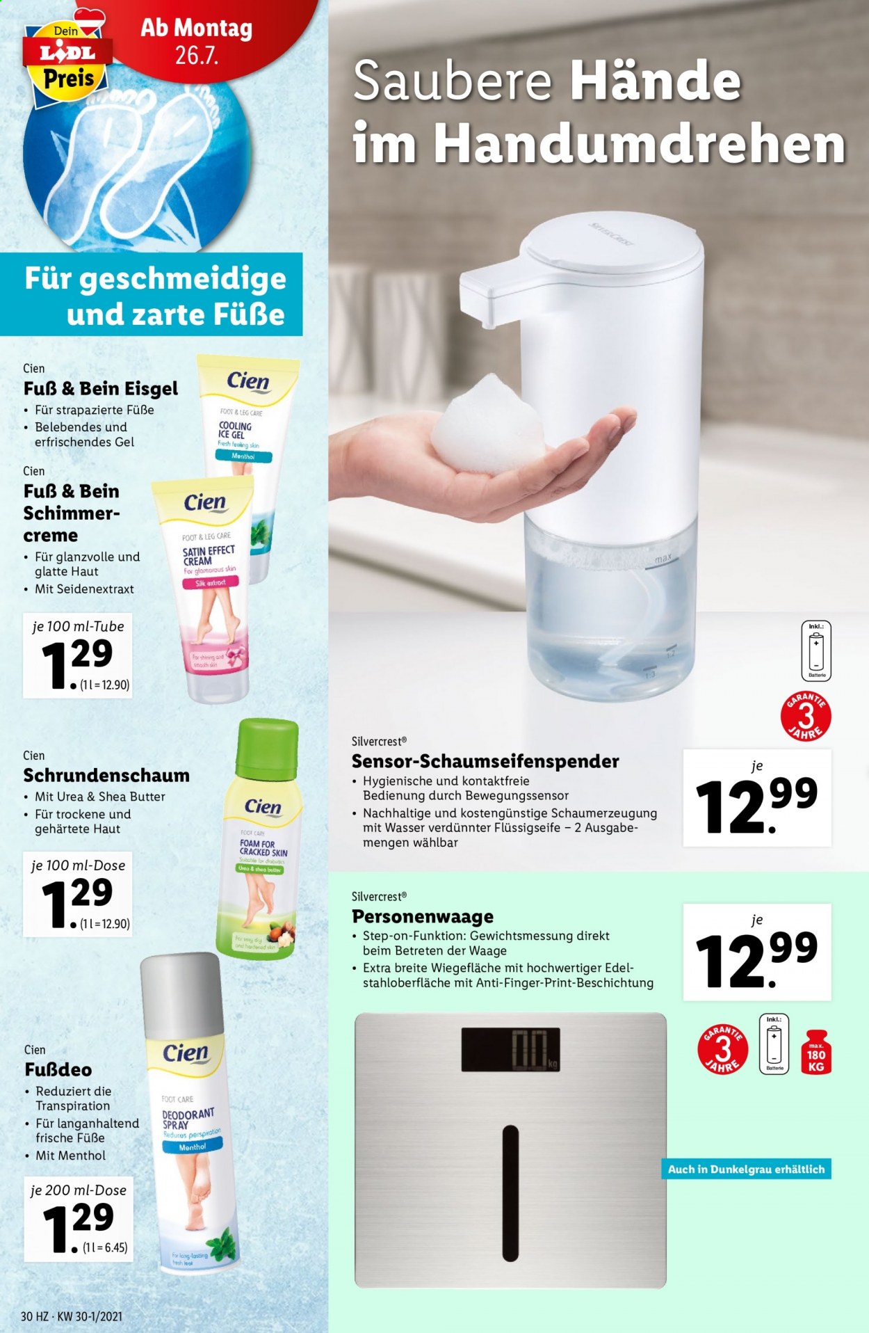 Angebote Lidl - 22.7.2021 - 28.7.2021. Seite 30