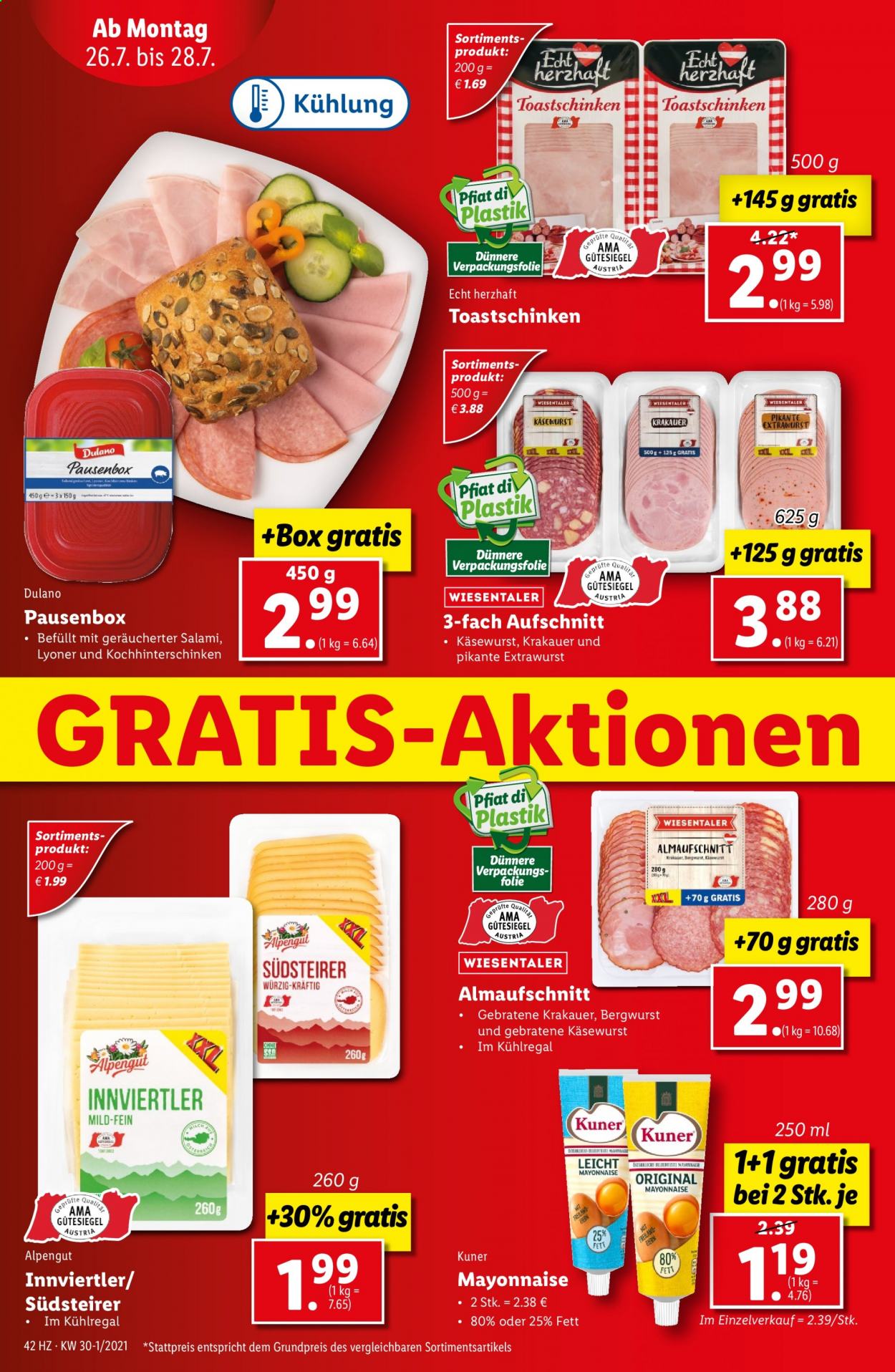 Angebote Lidl - 22.7.2021 - 28.7.2021. Seite 42