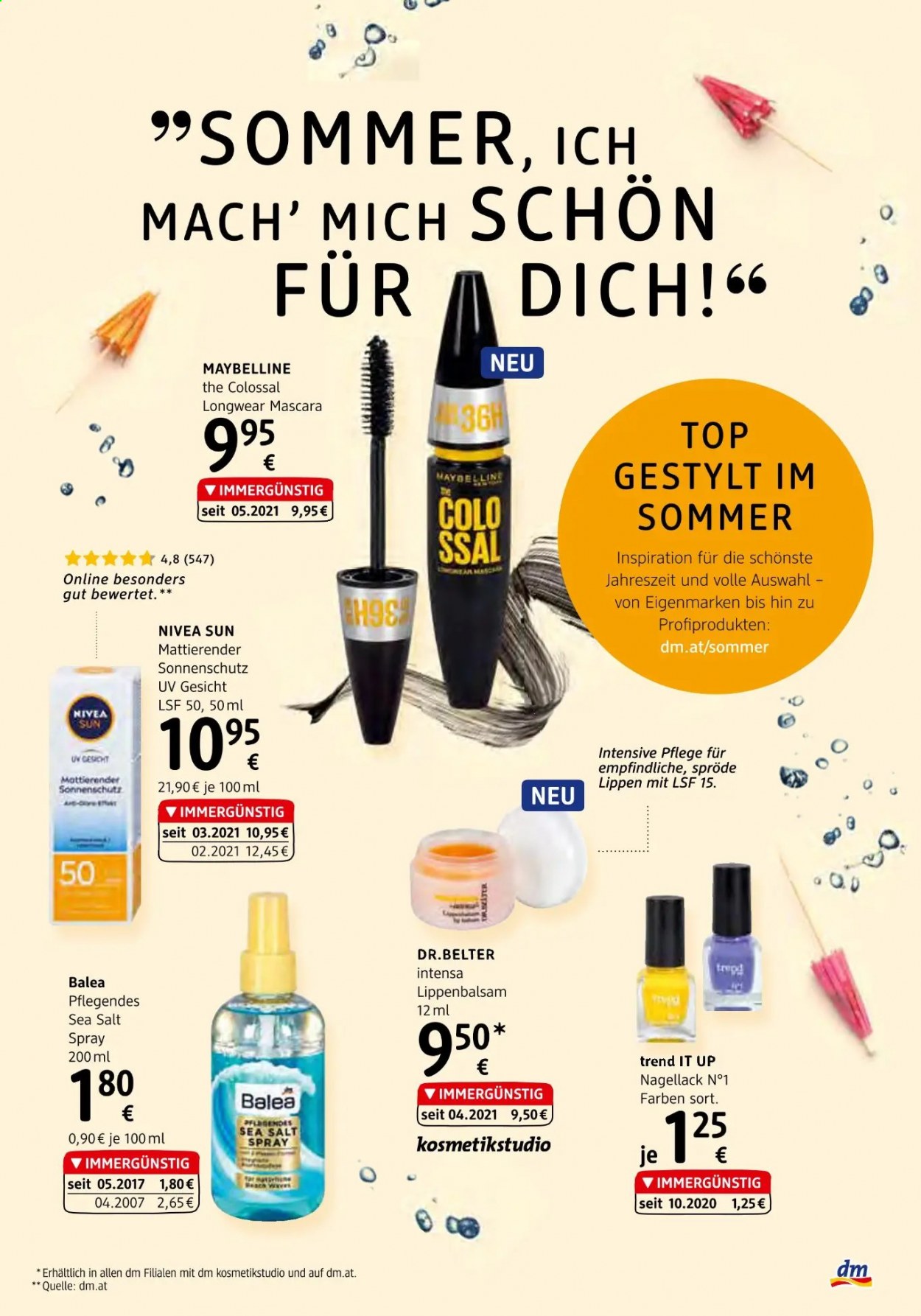 Angebote dm drogerie - 1.7.2021 - 11.8.2021. Seite 3