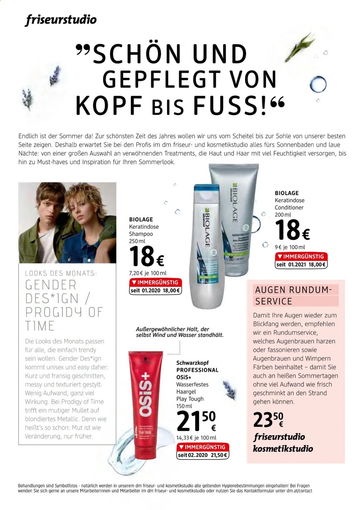 Angebote dm drogerie - 1.7.2021 - 11.8.2021. Seite 16