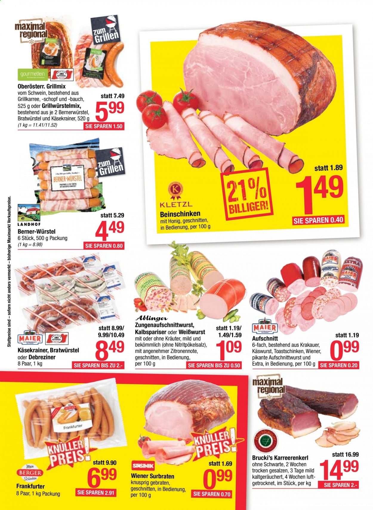 Angebote Maximarkt - 19.7.2021 - 24.7.2021. Seite 8