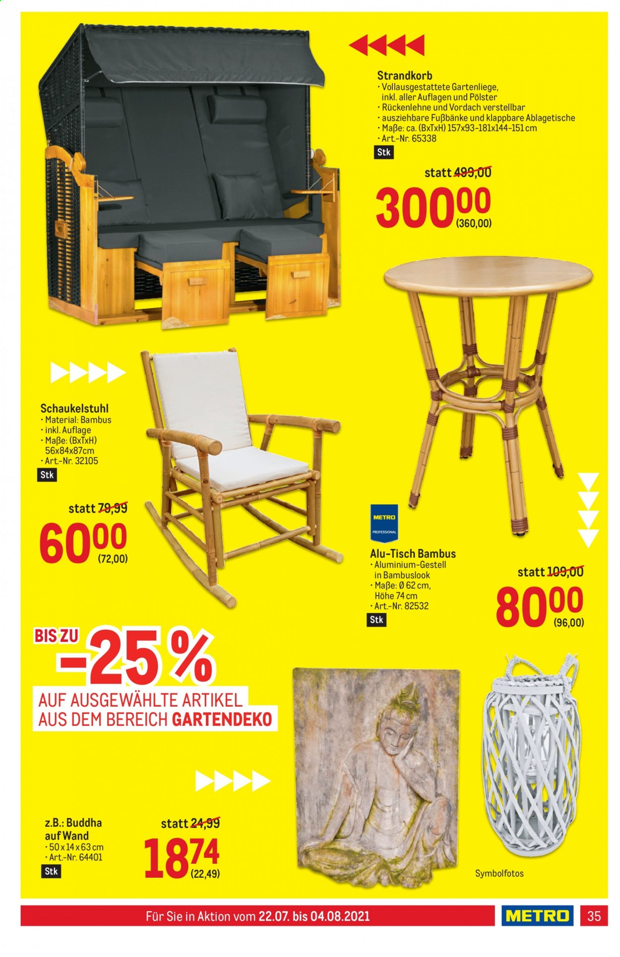 Angebote Metro - 22.7.2021 - 4.8.2021. Seite 35