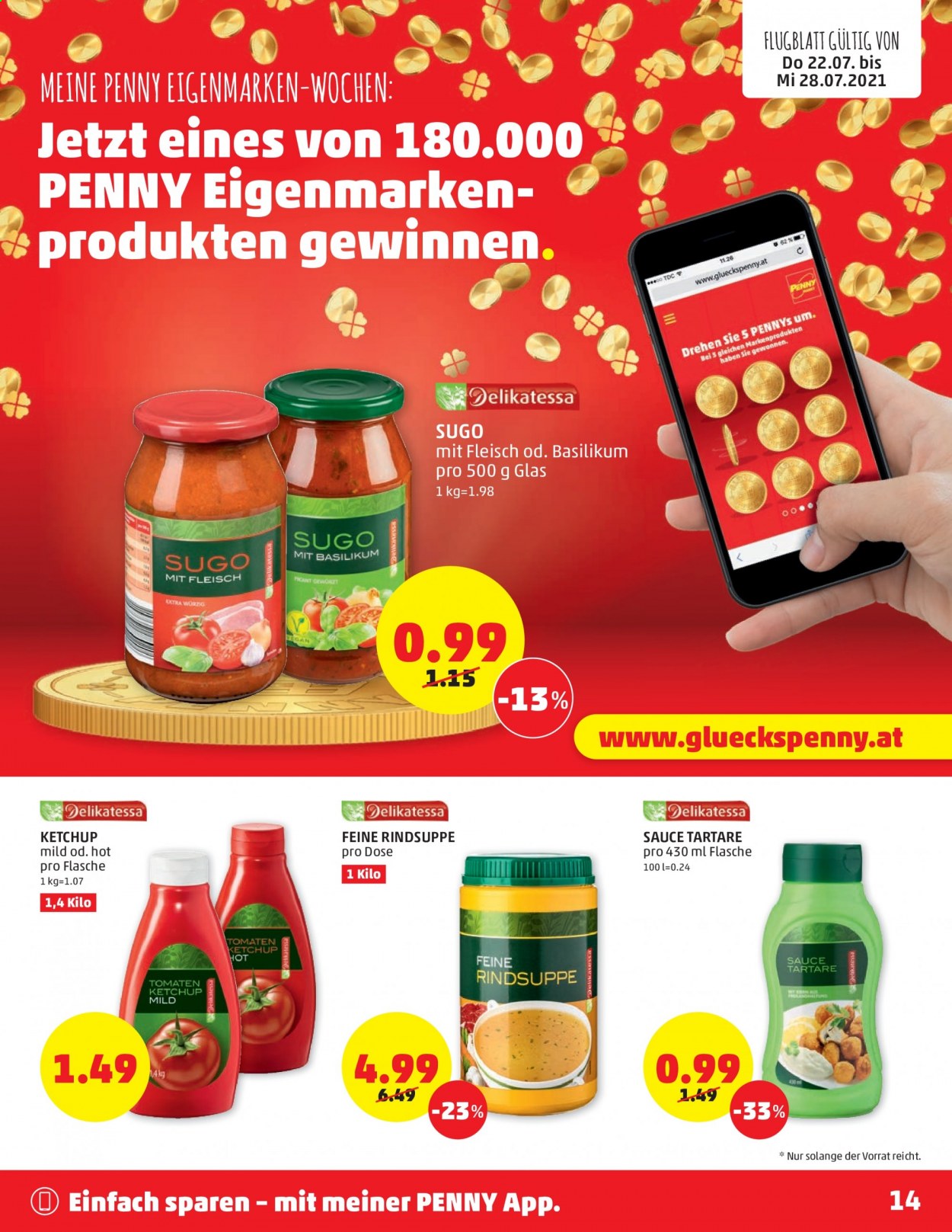 Angebote Penny - 22.7.2021 - 28.7.2021. Seite 14