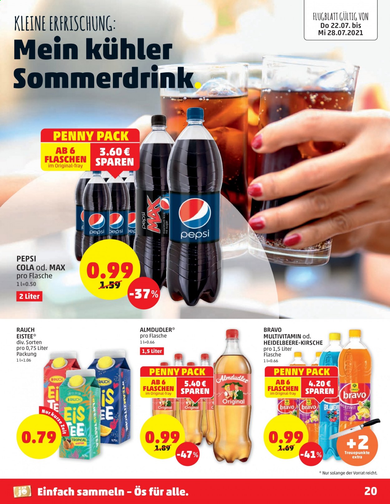 Angebote Penny - 22.7.2021 - 28.7.2021. Seite 20