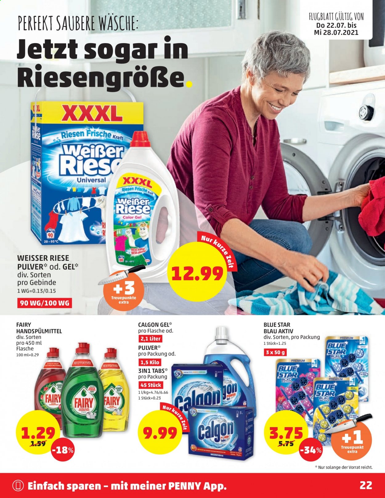 Angebote Penny - 22.7.2021 - 28.7.2021. Seite 22