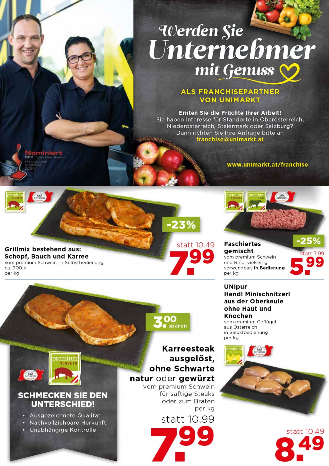Angebote UNIMARKT - 21.7.2021 - 27.7.2021. Seite 4