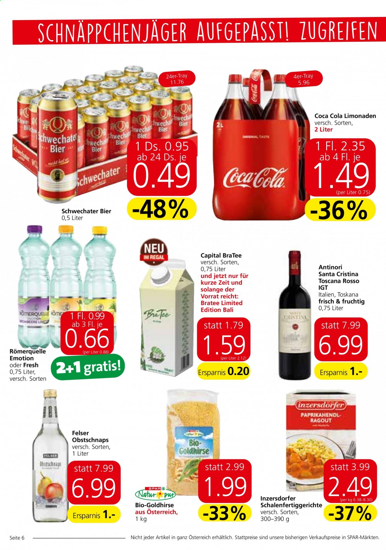 Angebote INTERSPAR - 22.7.2021 - 28.7.2021. Seite 6