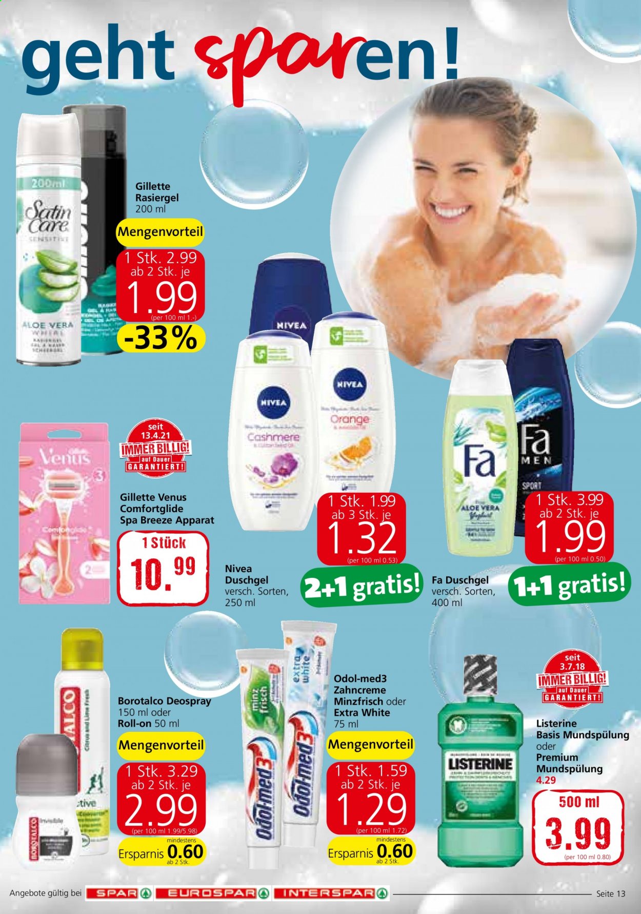 Angebote INTERSPAR - 22.7.2021 - 28.7.2021. Seite 13