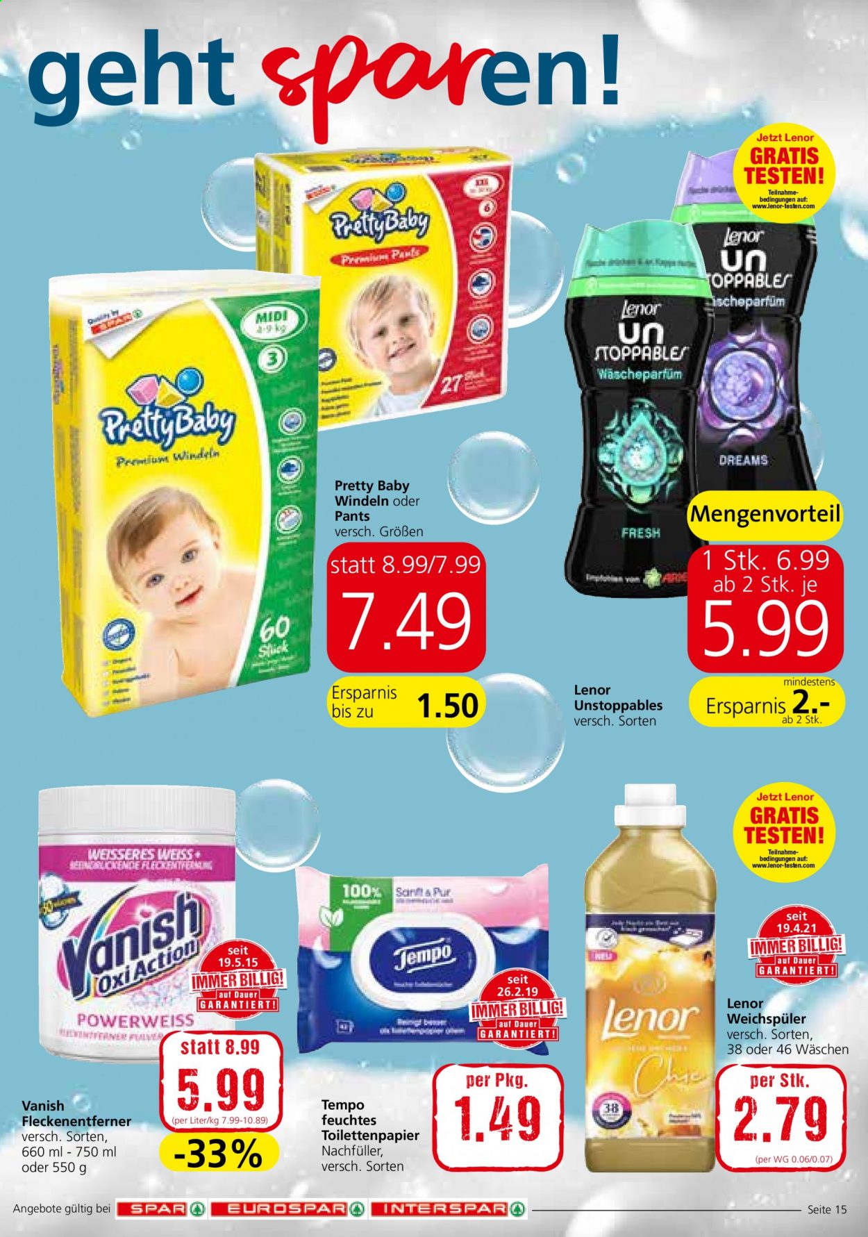 Angebote INTERSPAR - 22.7.2021 - 28.7.2021. Seite 15