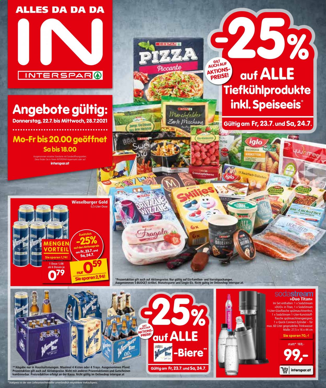 Angebote INTERSPAR - 21.7.2021 - 21.7.2021. Seite 1