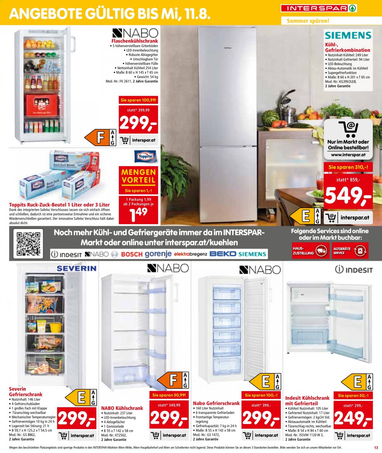 Angebote INTERSPAR - 21.7.2021 - 21.7.2021. Seite 13