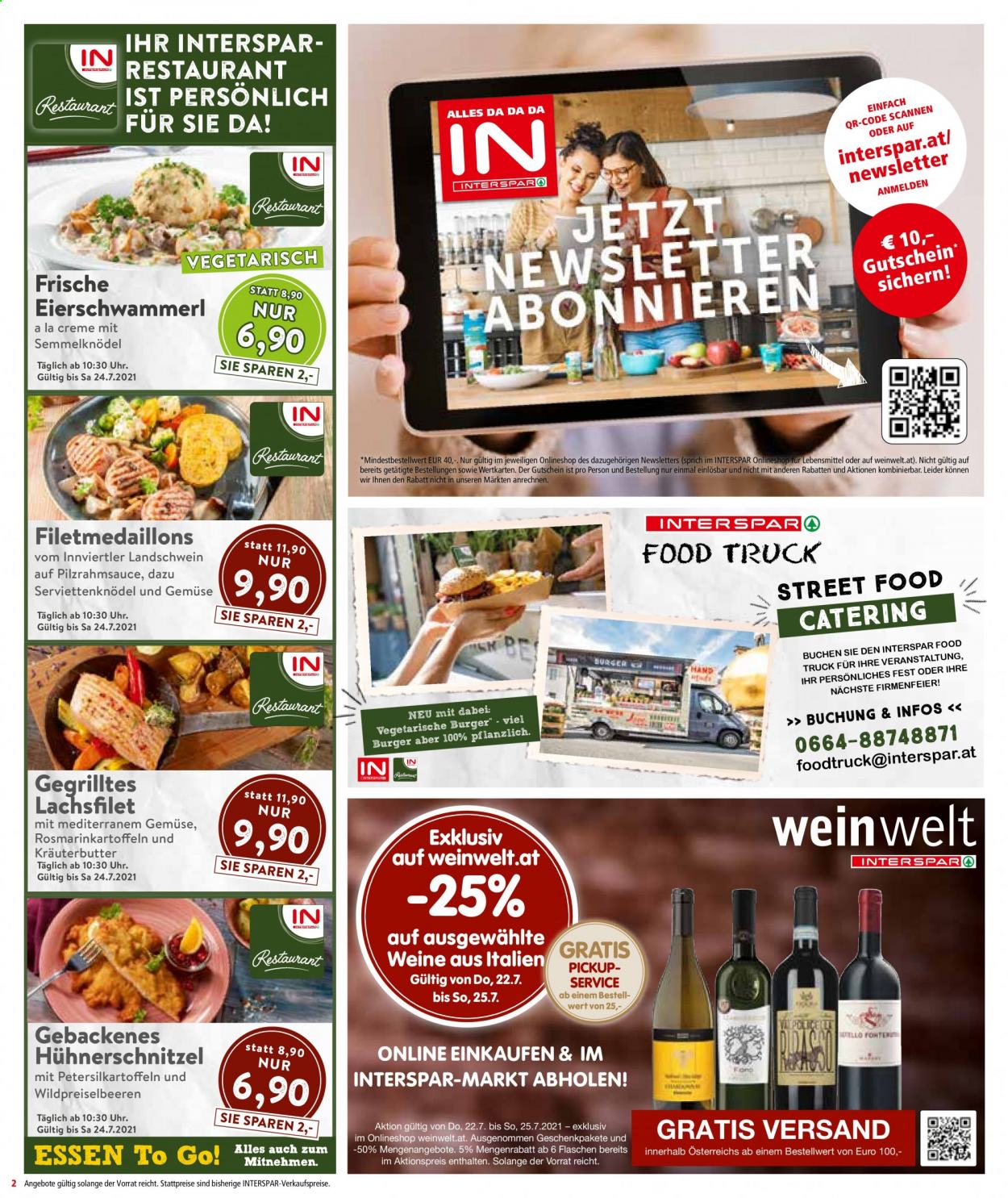 Angebote INTERSPAR - 22.7.2021 - 28.7.2021. Seite 2