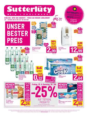 Angebote Sutterlüty - 22.7.2021 - 28.7.2021.