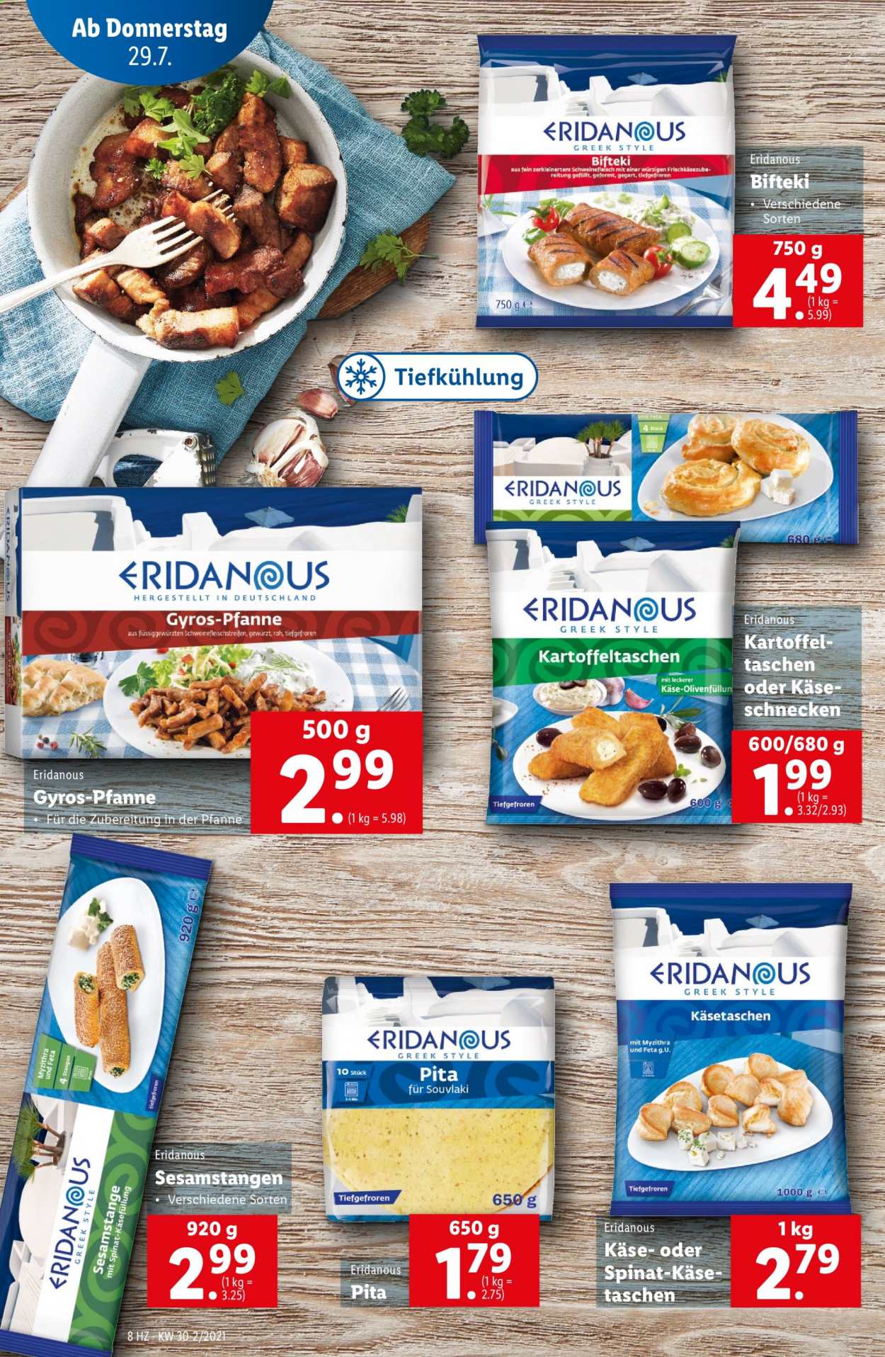 Angebote Lidl - 29.7.2021 - 4.8.2021. Seite 8