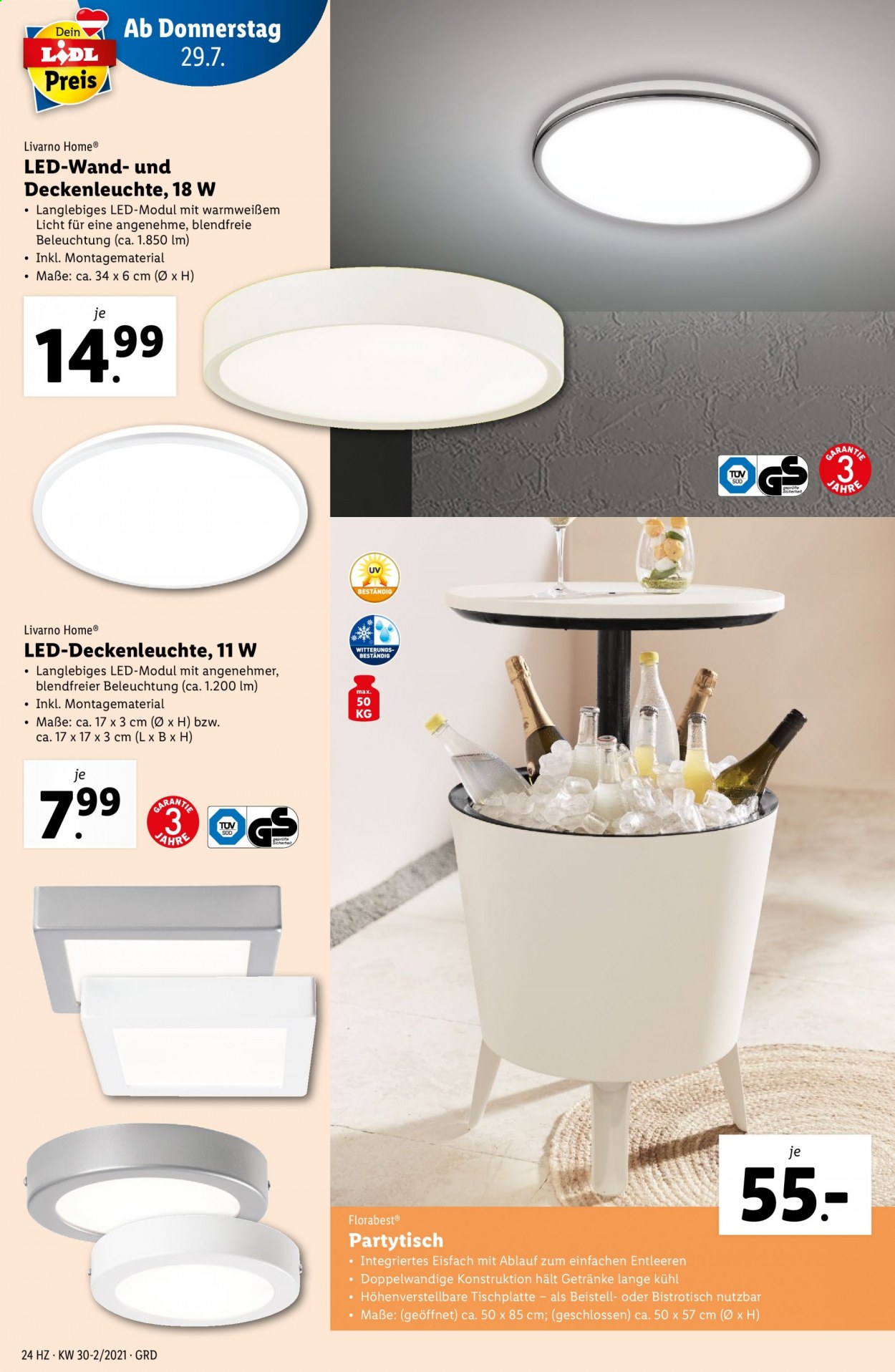 Angebote Lidl - 29.7.2021 - 4.8.2021. Seite 24
