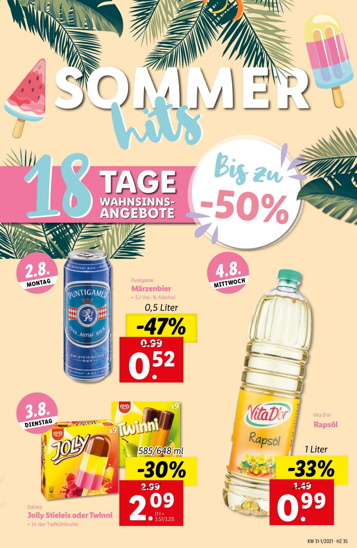 Angebote Lidl - 29.7.2021 - 4.8.2021. Seite 35
