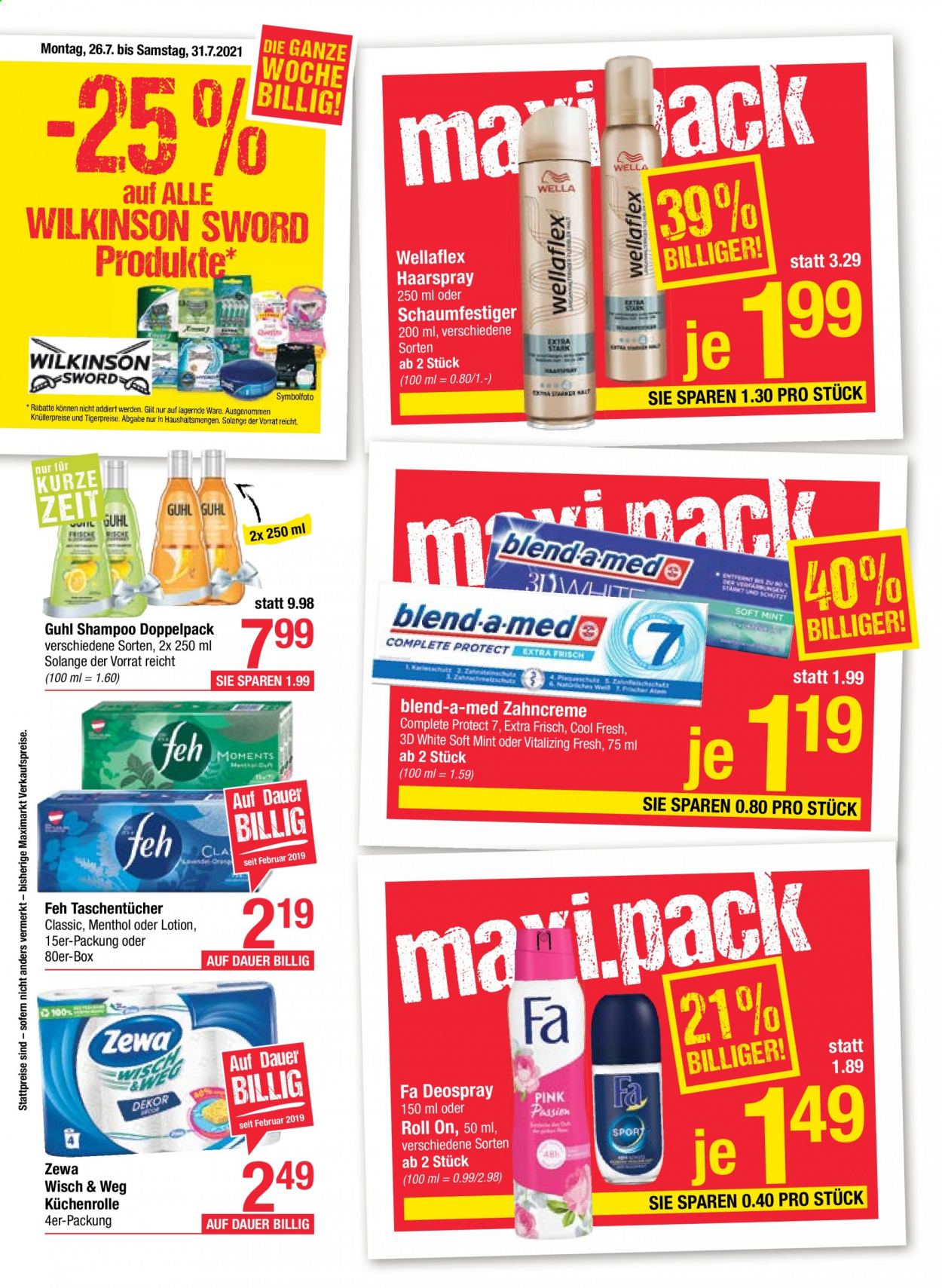 Angebote Maximarkt - 26.7.2021 - 31.7.2021. Seite 14