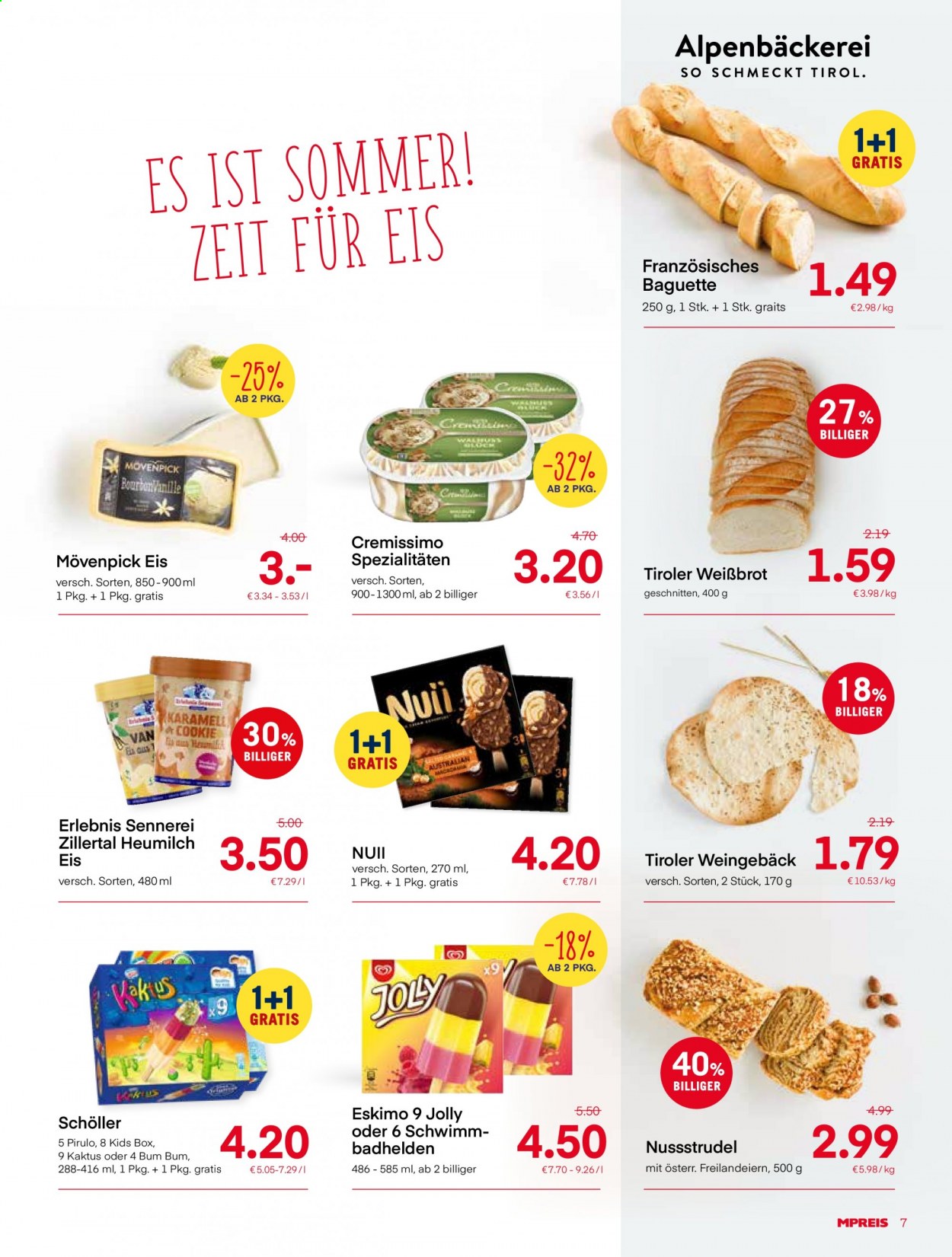 Angebote MPREIS - 26.7.2021 - 8.8.2021. Seite 7