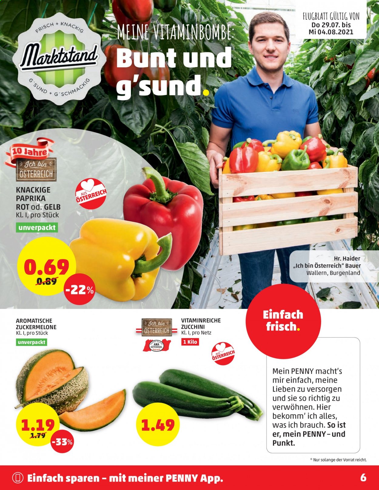 Angebote Penny - 29.7.2021 - 4.8.2021. Seite 6