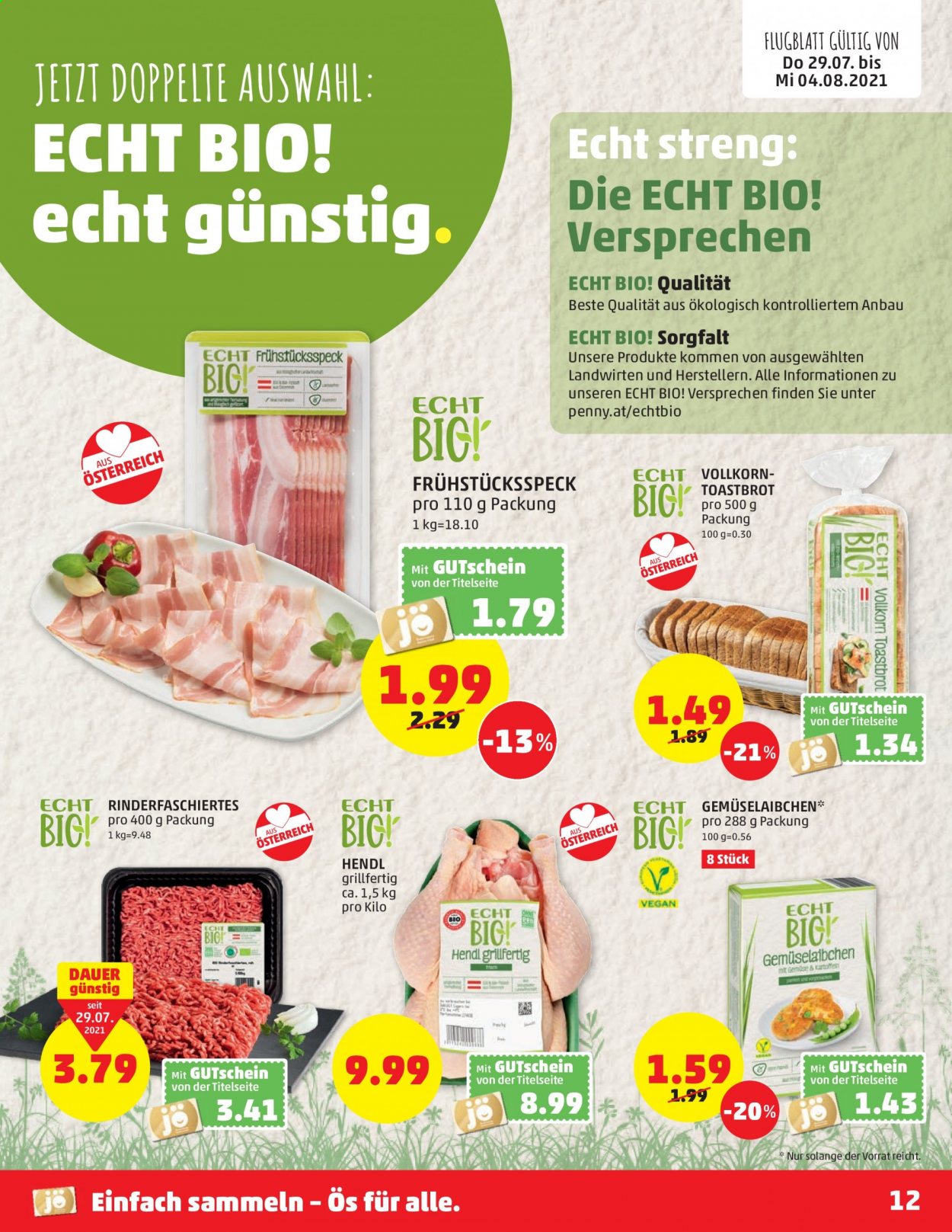 Angebote Penny - 29.7.2021 - 4.8.2021. Seite 12