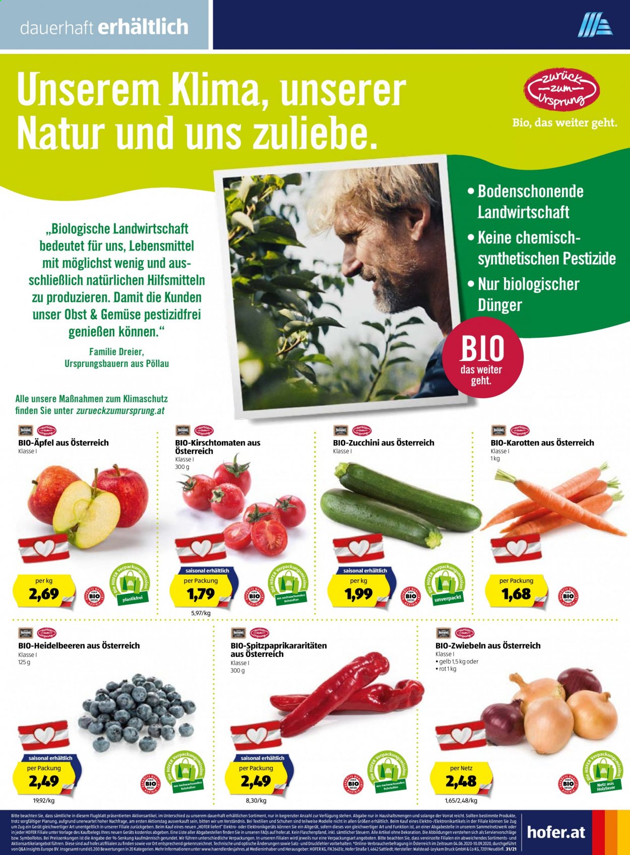 Angebote Hofer - 31.7.2021 - 7.8.2021. Seite 16