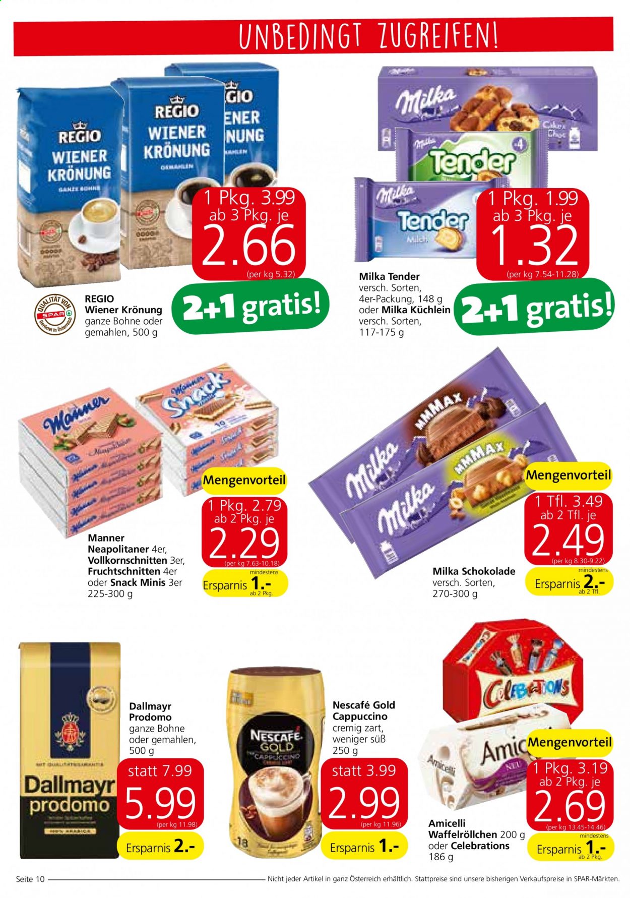 Angebote INTERSPAR - 29.7.2021 - 11.8.2021. Seite 10