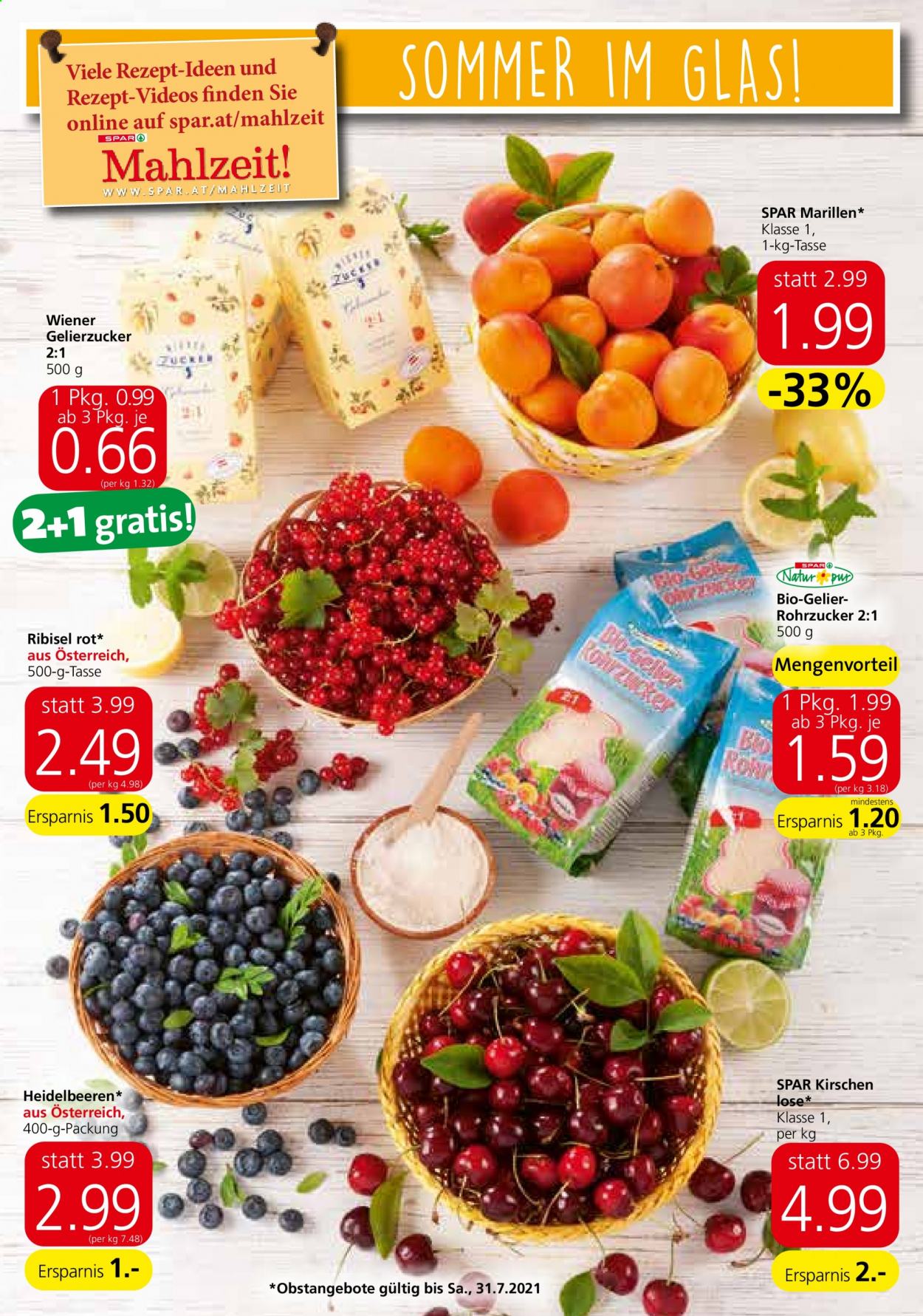 Angebote INTERSPAR - 29.7.2021 - 11.8.2021. Seite 11