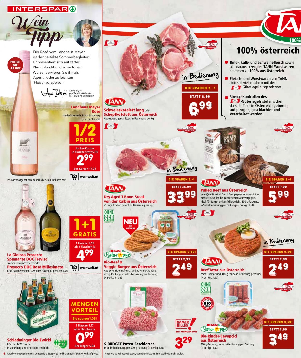 Angebote INTERSPAR - 29.7.2021 - 11.8.2021. Seite 4