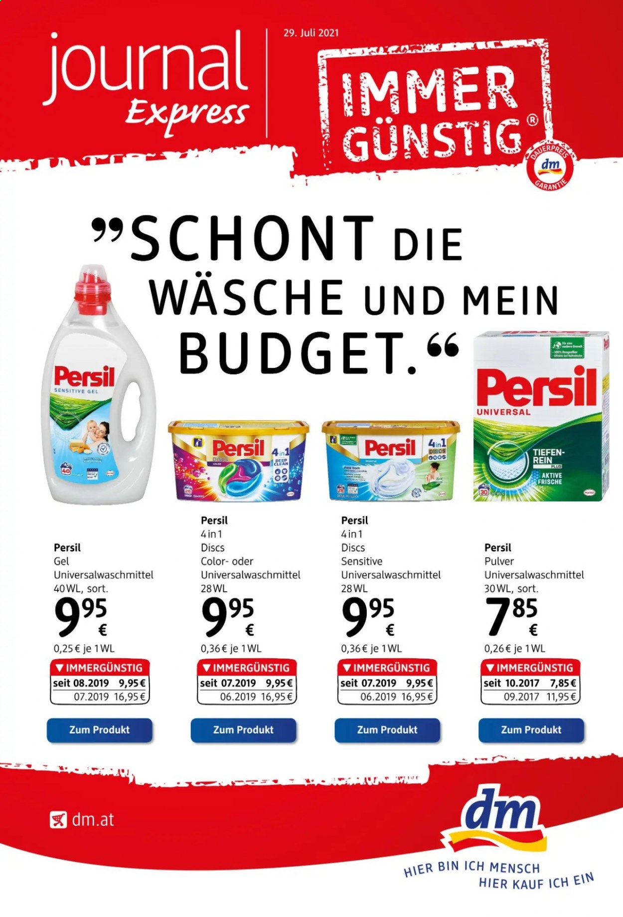 Angebote dm drogerie - 29.7.2021 - 25.8.2021. Seite 1