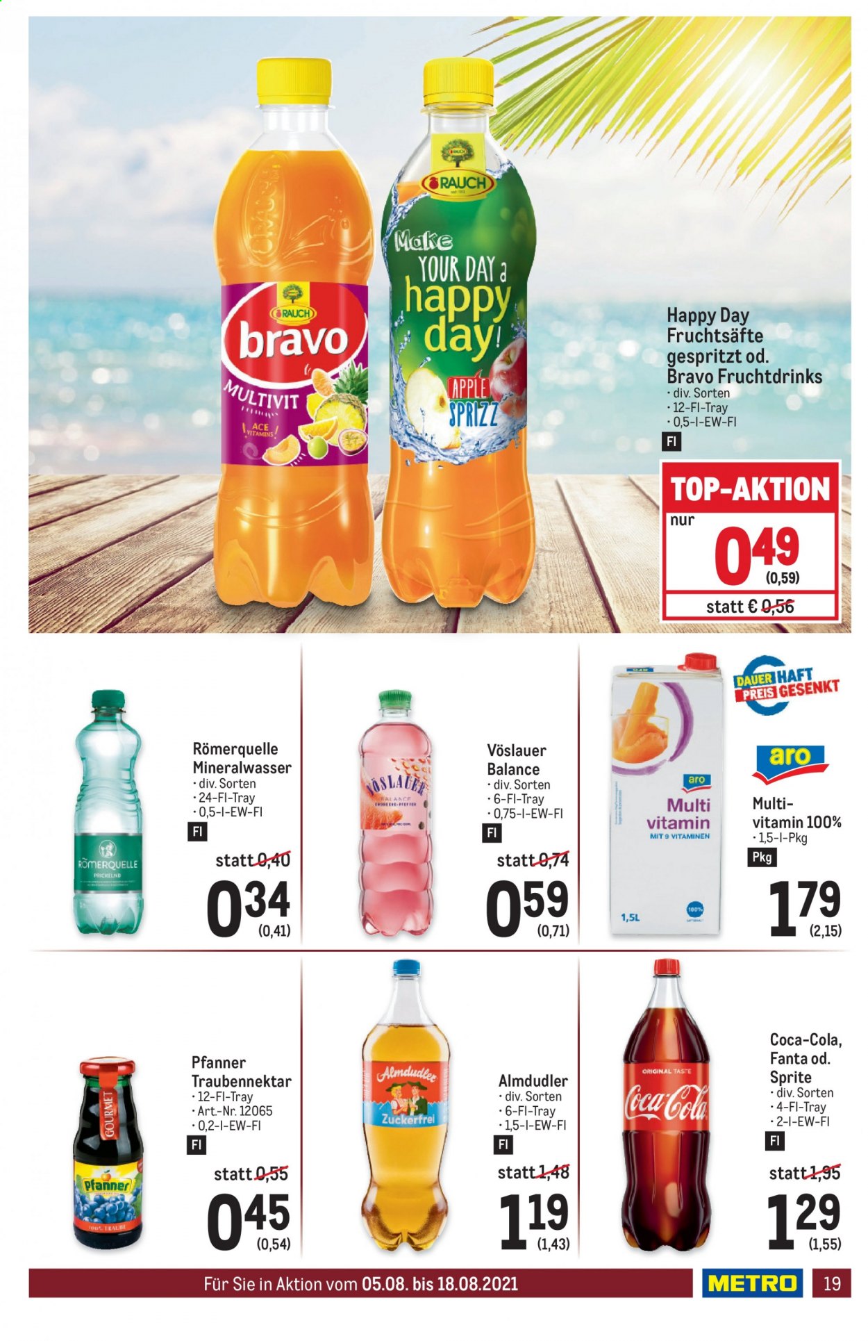 Angebote Metro - 5.8.2021 - 18.8.2021. Seite 19