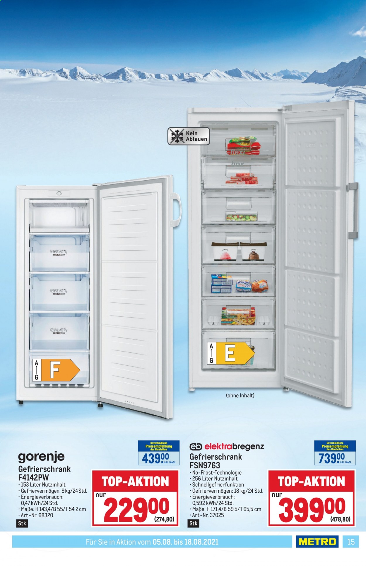Angebote Metro - 5.8.2021 - 18.8.2021. Seite 15
